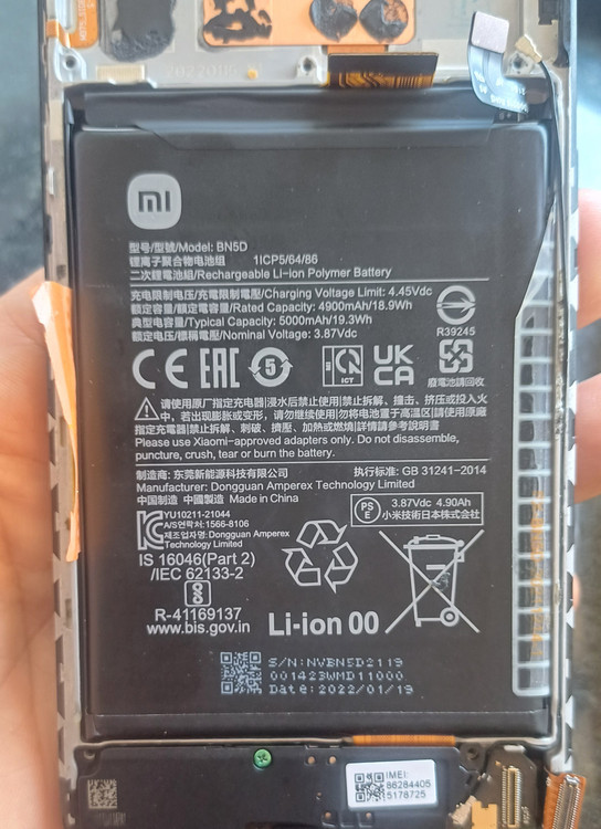 BATTERY XIAOMI POCO M4 PRO 4G ORGINAL