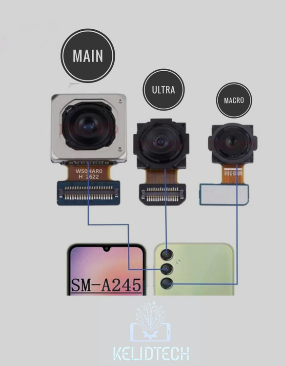 دوربین اصلی سامسونگ گلکسی A24
