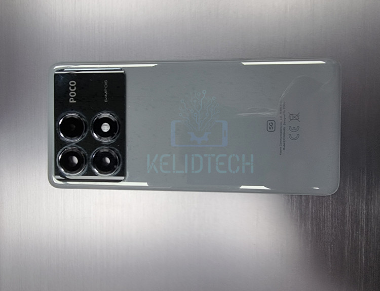 درب پشت و شیشه دوربین poco X6 pro