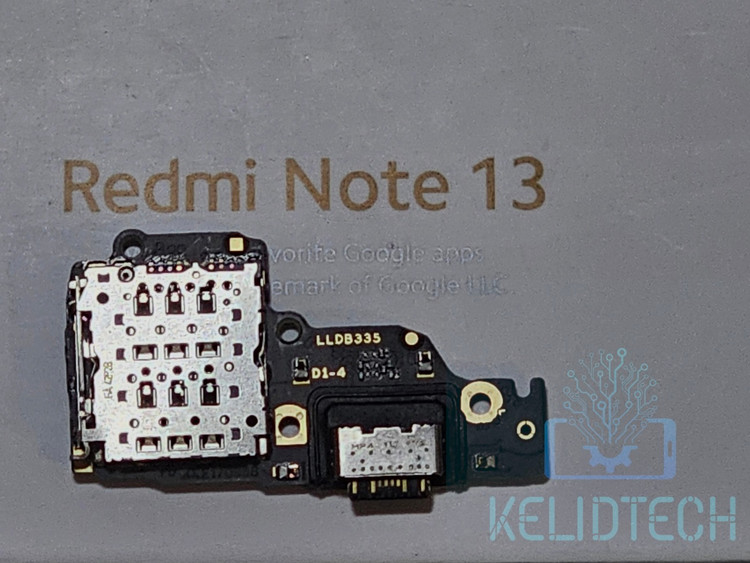 برد شارژ فابریک شیائومی Redmi Note 13 4G بازشده از گوشی سالم