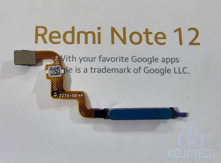 فلت اثر انگشت فابریک شیائومی Redmi Note 12 4G اورجینال
