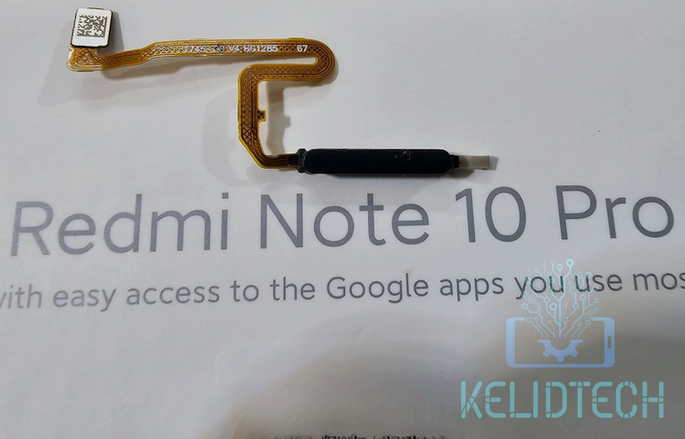 فلت اثر انگشت فابریک شیائومی Redmi Note 10 Pro اورجینال