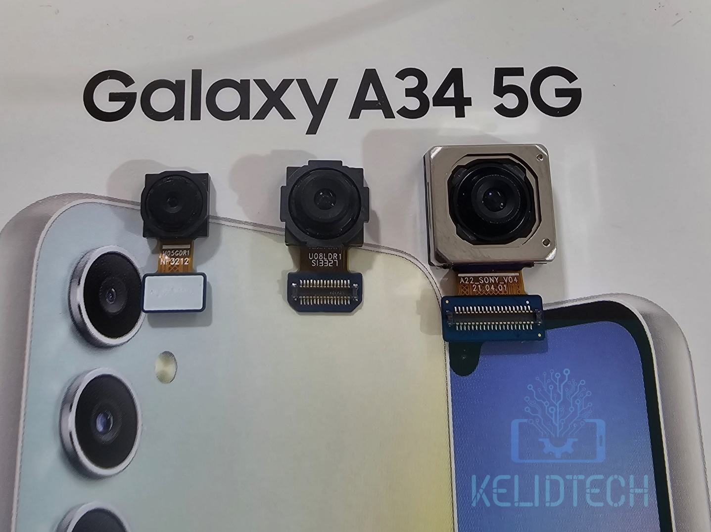 دوربین پشت فابریک سامسونگ گلکسی A34 5G مدل SM-A346 اورجینال