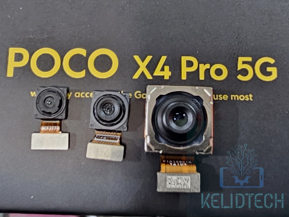 دوربین پشت اورجینال شیائومی POCO X4 Pro 5G پک کامل